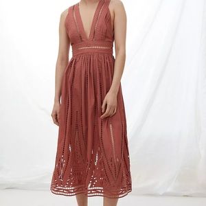 Magali Pascal for Anthropologie Embroidered Dress